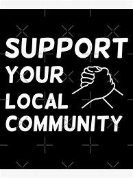 Image result for Support Your Local Logo