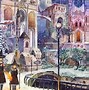 Image result for Snow Background Anime Portraint