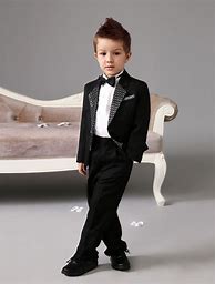 Image result for Kids Tuxedo Formal with Tie