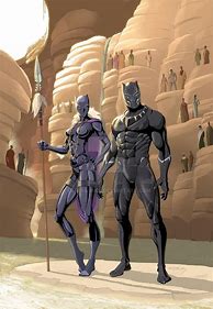 Image result for Black Panther Concept Art