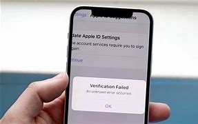 Image result for Verification Failed Apple ID