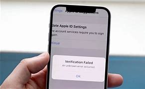 Image result for Verification Failed Error Apple ID