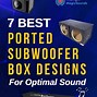 Image result for Home Theater Subwoofer Enclosures