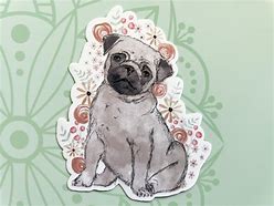 Image result for Pug Stickers