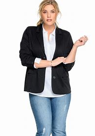 Image result for Plus Size Women's Wool Blazers