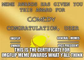 Image result for Award Meme