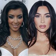 Image result for Kim Kardashian Adjusting Hair
