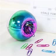 Image result for Magnetic Spinner Roller Paper Clip Dispenser