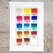Image result for Watercolor Mixing Palette