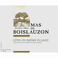 Image result for Mas Boislauzon Cotes Rhone Villages
