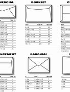Image result for Personal Envelope Sizes