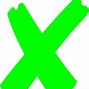 Image result for X-symbol Emoji
