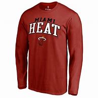 Image result for Miami Heat Long Sleeve Shirt