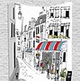 Image result for Black and White Pencil Sketches of Paris Street Cafe