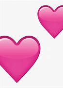 Image result for 2 Pink Heart iPhone Emoji