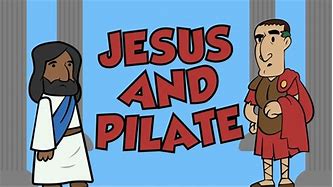 Image result for Jesus Brought Before Pilate