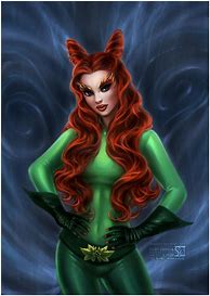 Image result for Poison Ivy Character Art