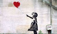 Image result for Graffitti Girl with Red Balloon