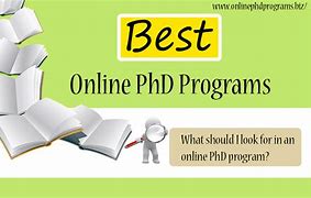 Image result for Best Online PhD Program