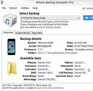 Image result for iPhone Backup Extractor