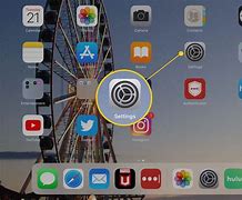 Image result for Black iPad Settings