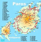 Image result for Map of Anti Paros Greece
