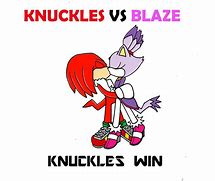 Image result for Knuckles and Blaze