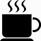Image result for Coffee Cup Clip Art Black