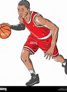 Image result for Sketched Basketball Player