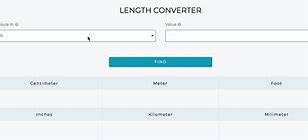 Image result for Size Chart Centimeters to Inches