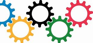 Image result for Olympic Logo with Gears