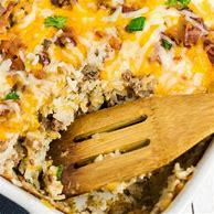 Image result for Cheeseburger Casserole Recipe Ground Beef