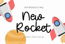 Image result for Rocket Font