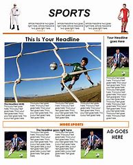 Image result for Sample Newspaper Template Free