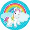 Image result for Rainbow Unicorn Stickers