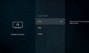 Image result for Fire TV with Color Bars