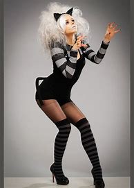 Image result for Black Cheshire Cat Costume