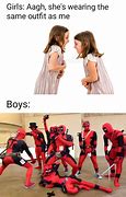 Image result for Boys vs Girls WW2 Cosplay Memes