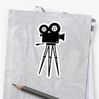 Image result for Movie Camera Sticker