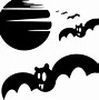 Image result for Cute Bat Silhouette