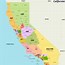 Image result for County Map of California