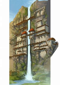 Les forges-sanctuaires by Guillaume Tavernier | Environment concept art, Fantasy inspiration, Fantasy artwork