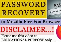 Image result for Retrieve Password From Firefox