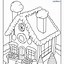 Image result for Gingerbread Man House Coloring Page