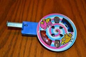 Image result for Vintage Push Button Spinner Hand Toy