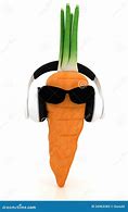 Image result for Carrot with Headphones