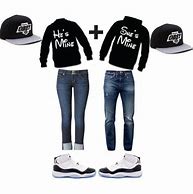 Image result for Boyfriend and Girlfriend Matching Outfits with Baby Girl