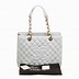 Image result for White Chanel Tote Bag