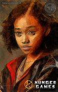 Image result for Rue Painting Hunger Games