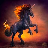 Image result for Fire Unicorn Drawings